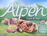含糖量 Bars Fruit & Nut Multipack 5 x