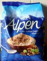 Amount of sugar in No Added Sugar Muesli