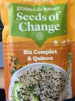 Sucre et nutriments contenus dans Graines de nature seeds of change