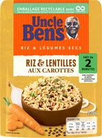 Riz et lentilles