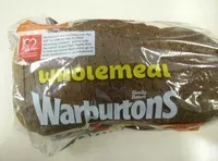 Количество сахара в Wholemeal Medium Sliced