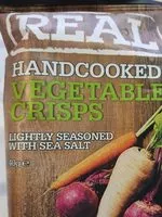 Suhkru kogus sees HANDCOOKED VEGETABLE CRISPS