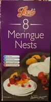 入っている砂糖の量 Meringue Nests
