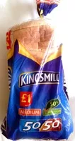 Количество сахара в Kingsmill 50/50