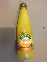 İçindeki şeker miktarı Orange Barley Water