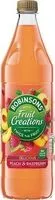 入っている砂糖の量 Fruit Creations Delicious Peach & Raspberry Squash
