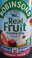 İçindeki şeker miktarı Robinsons summer fruits