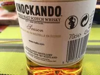 İçindeki şeker miktarı Scotch Whisky Single Malt Knockando, 43°