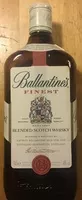 中的糖分和营养成分 Ballantine s