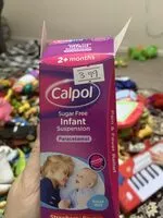 中的糖分和营养成分 Calpol