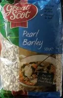 Cantidad de azúcar en Pearl barley
