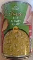 Cantidad de azúcar en Pea and ham soup