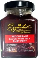 Redcurrant sauce