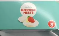 入っている砂糖の量 Meringue Nests