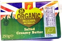 Gula dan nutrisi di dalamnya Morrisons organic