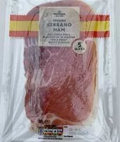 चीनी की मात्रा Spanish Serrano Ham