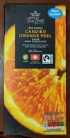 Suhkru kogus sees Candied orange peel Swiss dark chocolate