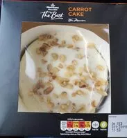Suhkru kogus sees Carrot cake