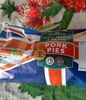 Amount of sugar in Melton mowbray pork pie