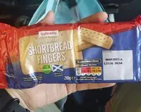 Quantité de sucre dans All Butter Shortbread Fingers