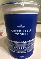 入っている砂糖の量 Greek Style Yoghurt