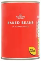 Suhkru kogus sees Baked Beans with Sausages