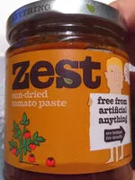 Sugar and nutrients in Zest