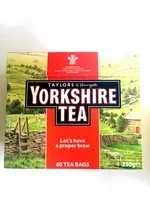 Gula dan nutrisi di dalamnya Taylors of harrogate