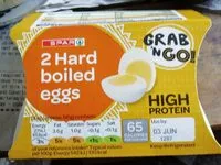 Zuckermenge drin 2 hard boiled eggs