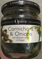 Количество сахара в Cornichons And Onions 400G
