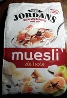 Cantidad de azúcar en Muesli de luxe