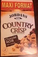 含糖量 Country Crisp Chocolat Noir