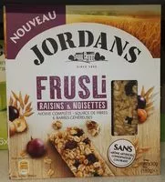 Cantidad de azúcar en Frusli Raisins & Noisettes