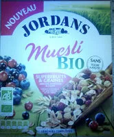 Cantidad de azúcar en Muesli Bio Superfruits