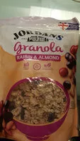 含糖量 Granola raisin amandes