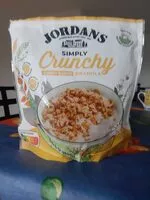 Cantidad de azúcar en Crunchy honeybaked granola