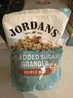 Cantidad de azúcar en Jordan’s no added sugar granola