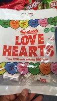 Jumlah gula yang masuk Love hearts