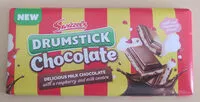 Suhkru kogus sees Drumstick Chocolate