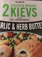Cantidad de azúcar en Chicken breast 2 Kievs