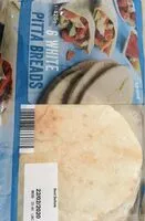 入っている砂糖の量 6 White Pitta Breads