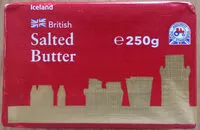 İçindeki şeker miktarı Salted Butter