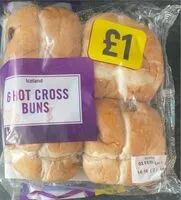 İçindeki şeker miktarı 6 Hot Cross Buns