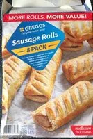 चीनी और पोषक तत्व Greggs