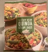 Quantité de sucre dans Zesty Bean Quinoa Steam Bags