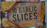 İçindeki şeker miktarı 10 Garlic Slices