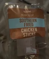 İçindeki şeker miktarı Southern fried chicken sticks