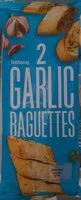 Suhkru kogus sees Garlic Baguettes