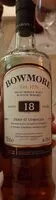 入っている砂糖の量 Bowmore 18 Year Old Travel Exclusive