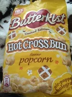 Jumlah gula yang masuk Hot Cross Buns flavoured Popcorn